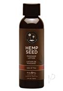 Hemp Seed Massage Lotion 100% Vegan Isle Of You 2 Ounce